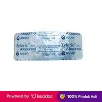 Gambar Zyloric 100 mg 10 Tablet - Obat Asam Urat & Radang Sendi - Halodoc dari Apotek Halomedika Cicendo undefined 1 Tokopedia