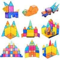 Gambar Sembrani magnetic tiles 100-120pcs - magna tiles alike - mainan edukasi anak- b - 120pcs dari Sembrani Mart undefined 5 Tokopedia
