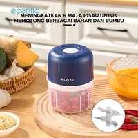 Gambar Mini Chopper Ecentio ET21701 Chopper Mini 6 Mata Pisau dari tokogrosirmurahdex undefined 2 Tokopedia