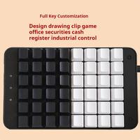 Gambar Mini Digital Mechanical Keypad Full Key Programmable Left and Right Hand Nine-grid Structure One-handed Mechanical Keyboard Gift dari sumarti- undefined 3 Tokopedia