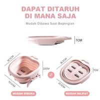 Gambar BASKOM LIPAT RENDAM PIJAT KAKI REFLEKSI EMBER CUCI KAKI SPA dari QQShopOO undefined 3 Tokopedia