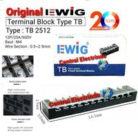 Gambar TERMINAL BLOCK EWIG TB 2512 ( 25A 12Pole). dari Central Electrindo undefined 1 Tokopedia