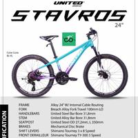 Gambar Sepeda MTB 24" United Stavros dari DavidBikeStore99 undefined 2 Tokopedia