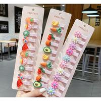 Gambar 10 in 1 Jedai Jepit Rambut Jepitan Wanita Anak Perempuan Motif 3D Karakter Buah Bunga Hair Clip Aksesoris Fashion Gaya Korea Korea Thailand Premium Ori Original - Flower dari Crecent Cell Store undefined 1 Tokopedia