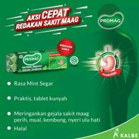 Gambar NEW PROMAG TABLET KUNYAH BLISTER ISI 10 , OBAT SAKIT MAAG dari Balskis undefined 2 Tokopedia