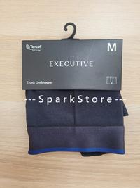 Gambar NEW - [NEW][BARU] THE EXECUTIVE CELANA DALAM BOXER TRUNK TENCEL MODAL HITAM dari Lifestyle shop. undefined 2 Tokopedia