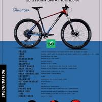 Gambar Sepeda MTB 27.5" Clovis 6.10 DANAU TOBA 6.1 Seri Pariwisata Indonesia dari DavidBikeStore99 undefined 2 Tokopedia