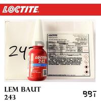 Gambar GGWP| Lem Baut LOCTITE 243 10ml / Loctite Threadlocker 243 / Isi Rongga Mur dari STORERIZKY5556 undefined 2 Tokopedia