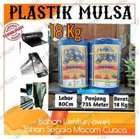 Gambar Ready! Plastik Mulsa Hitam Perak 18 Kg Cap Badak Ukuran Lebar 80 Cm Panjang 735 Meter Berkualitas dari CV. ABDI NUSANTARA undefined 1 Tokopedia