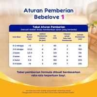 Gambar NEW PRODUCT BEBELOVE 1 FORMULA BAYI BUBUK 400 GR dari NewJayya undefined 1 Tokopedia