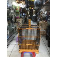Gambar SANGKAR KANDANG CUNGKOK BAMBU UK 32 x 32 dari Wearsha Diskon undefined 3 Tokopedia