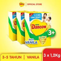 Gambar Nestle Dancow 3+ Vanila Susu Bubuk Anak Usia 3-5 Thn 1.2 Kg X 3 Asli 100% dari Dinar store10 undefined 5 Tokopedia