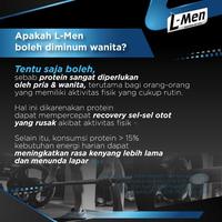 Gambar New L-Men Protein Bar Strongberry 12 Sachet - Snack Bar Tinggi Protein Original dari Loid Forger undefined 5 Tokopedia