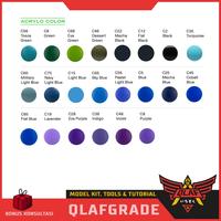 Gambar ACRYLO CLEAR GREEN CL6 cat gundam best hand brush airbrush model kit dari Wahkhilaf undefined 5 Tokopedia