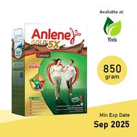 Gambar Anlene Gold 5X Susu Bubuk Tulang & Sendi Dewasa - Rasa Cokelat 850 Gr #Gratisongkir dari ANSARCA undefined 1 Tokopedia