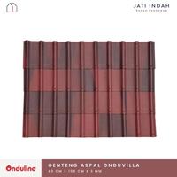Gambar ONDUVILLA Genteng Aspal Bitumen Ringan Banyak Warna / Onduline - Shaded Brown, Genteng dari Jati Indah Bahan Bangunan 2 undefined 1 Tokopedia