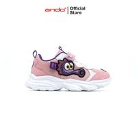Gambar Ando Official Sepatu Sneakers Seahorses V Anak - Merah Muda/Ungu - 30 dari Ando Official Store undefined 1 Tokopedia