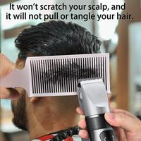 Gambar PERALATAN SALON DAN BARBERSHOP 1/2/3Pcs Barber Fading Comb Clipper Blending Flat Top Hair Cutting Fade Comb Stying Comb For Men Heat Resistant Fade Brush Salon - 02 and 04 dari Gino Bermartabat undefined 2 Tokopedia