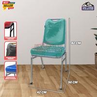 Gambar Kursi Susun Kantor Chrome Kursi Hajatan Kursi Kantor Serbaguna Termurah (Jok Kain) dari Uno Living Furniture undefined 4 Tokopedia