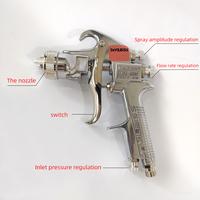 Gambar Original Devilbiss Spray Gun JGX-502 Car Spray Gun Nozzle 1.4 / 1.8mm Pneumatic Gravity Type / Up Suction Type Paint Spray Gun dari Fitrah Hadi Market undefined 1 Tokopedia