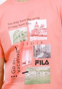 Gambar FILA Kaos Pria Stizey - Orange - L dari FILA Official Store undefined 4 Tokopedia