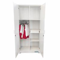 Gambar Zenna Lemari Pakaian Milna 2 Pintu White / Lemari Baju - 2pintu Alia, packing dari PT FTF Nusantara undefined 3 Tokopedia