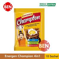 Gambar ONEPRIDE| Energen Champion 4in1 1 Renceng 10 Sachet Susu Cokelat Chocolate Telur dari MUSTARISHOP123 undefined 1 Tokopedia