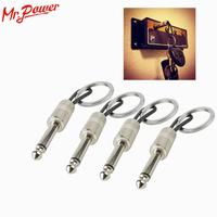 Gambar 4Pcs Guitar Key Holder 6.35mm Audio Plug Type Keychain Vintage Amplifier AUX Adapter Key Microphone Musical Gift dari IPARNASTORE9292 undefined 1 Tokopedia