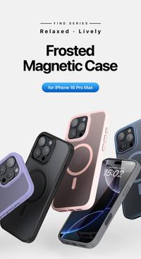 Gambar IPHONE 16 PRO MAX / 16 PRO / 16 PLUS / 16 PHONE CASE CASING YIND FROSTED MAGNETIC CASE DUX DUCIS TERBARU - BLUE, IPHONE 16 PLUS dari Pusat Acc Phone undefined 2 Tokopedia