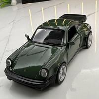 Gambar CUS Miniauto Diecast Miniatur Mainan Mobil Metal Porsche 911 Turbo 1/36 - Silver dari Sweetshopytik undefined 5 Tokopedia
