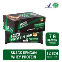 Gambar L-Men Protein Bar Crunchy Chocolate 12 Sch (7g protein / serving) dari Toko Al-Bar0kah undefined 2 Tokopedia