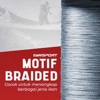 Gambar WW Senar Pancing Pe Braided Super Kuat Anti Keriting Kriting Piranha Gigitan Terkuat Benang Murah - Gray, 8.0# dari WONGSOWANGI undefined 5 Tokopedia