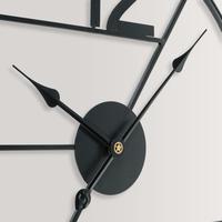 Gambar JINXINXIN Jam Dinding Besi Artistic Modern Clock Silent Movement 60cm - F22 dari Sagalayasetore undefined 2 Tokopedia