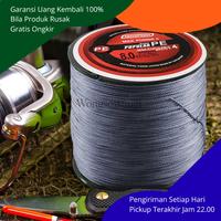 Gambar WW Senar Pancing Pe Braided Super Kuat Anti Keriting Kriting Piranha Gigitan Terkuat Benang Murah - Gray, 8.0# dari WONGSOWANGI undefined 1 Tokopedia