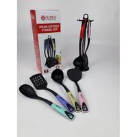 Gambar Spatula Utensil Set Supra 7 Pcs | Nylon Kitchen | Sutil Warna 7NKU1 dari Home Electro undefined 1 Tokopedia