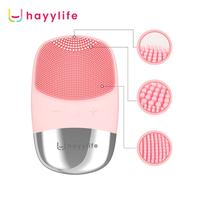 Gambar HAYYLIFE Facial Cleansing Face Cleaner Silicone Deep Pore Cleaning Electric Massage Brush Rechargeable HL-BCA605 dari amanda3 undefined 3 Tokopedia