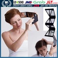 Gambar Cermin Rias 4 Lipat portable 360° Make Up Mirror Led Foldable Kaca Lipat 4 Sisi dari FunToys711 undefined 1 Tokopedia