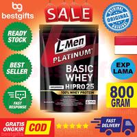Gambar L-MEN L MEN INUM BASIC WHEY 100% PROTEIN UNFLAVOURED 24 SERVING SUSU dari JK ACCESORIES undefined 1 Tokopedia