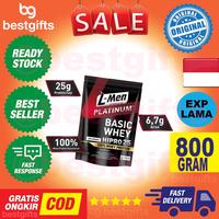 Gambar L-MEN L MEN INUM BASIC WHEY 100% PROTEIN UNFLAVOURED 24 SERVING SUSU dari JK ACCESORIES undefined 2 Tokopedia