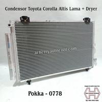 Gambar Condensor - Kondensor Ac Mobil Toyota Corolla Altis Lama Plus Dryer- Pokka dari komaracahyilopa undefined 3 Tokopedia