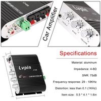Gambar Power Amplifier LVPIN original new HiFi stereo ampli treble bass dari motiftas terkiniiiiii undefined 5 Tokopedia