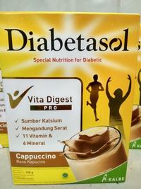 Gambar eRN. DIABETASOL VITA DIGEST CAPPUCINO 180 G dari sambak kuroto99 undefined 4 Tokopedia