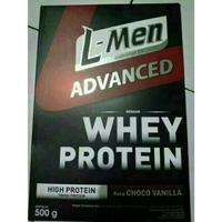 Gambar BARANG TERLARIS L-Men Advanced Choco Vanilla 500gr// Lmen Advance Whey Protein Isolate dari Duta Cahaya undefined 1 Tokopedia