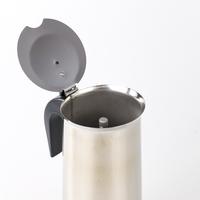 Gambar MOKA POT TEKO STOVETOP FILTER - 2 4 6 12 CUP (COFFEE MAKER) MODEL ITALY - Silver - 2 CUP dari Sameo Coffee undefined 4 Tokopedia