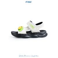 Gambar FINI, Sandal Anak Laki Laki Ringan Motif Ulat, Warna Hitam Putih, Size 17-26, 9902/A9902 - Putih, 24 dari FINI Official undefined 5 Tokopedia