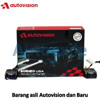 Gambar Autovision Borneo USA Ultra Slim Laser Fog Light Putih 6000K Kuning 2800K Tipis Ramping Mini Lensa Biru Lampu Projie Kecil BiLED Sorot Kabut LED Mobil dari Long Corporation undefined 2 Tokopedia