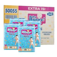 Gambar 1 DUS 1 Karton POPOK Baby Happy Pants S 38+2 / M 32 / L 28 / XL 26 / dari toko dla undefined 2 Tokopedia