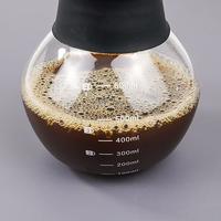 Gambar COFFEE SERVER KETTLE 600 ml (01) / TEKO KACA / TEKO KOPI / SERVER V60 MODEL AESTHETIC - SE111 - No Color - 600ml dari Sameo Coffee undefined 4 Tokopedia