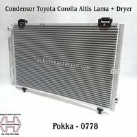 Gambar Condensor - Kondensor Ac Mobil Toyota Corolla Altis Lama Plus Dryer- Pokka dari komaracahyilopa undefined 4 Tokopedia