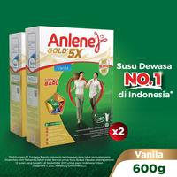 Gambar Laziss- Anlene Gold 5X Susu Bubuk Dewasa Vanila 2 x 600g - Tulang & Sendi dari gerard syore undefined 1 Tokopedia